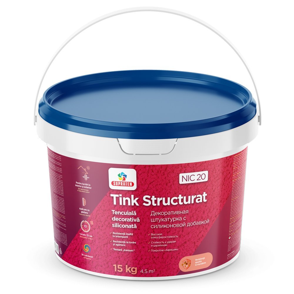 TINK STRUKTURAT NIC-20 Alb
